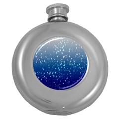 Stars-4 Round Hip Flask (5 Oz) by nateshop