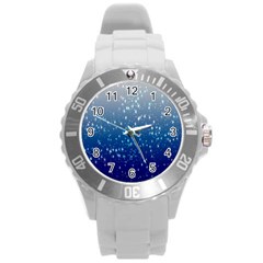 Stars-4 Round Plastic Sport Watch (l) by nateshop