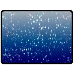 Stars-4 Double Sided Fleece Blanket (large) 