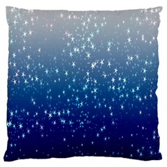 Stars-4 Large Flano Cushion Case (two Sides) by nateshop