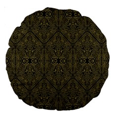 Texture-2 Large 18  Premium Round Cushions