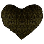 Texture-2 Large 19  Premium Heart Shape Cushions Back