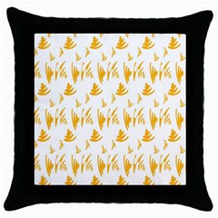 Zig-zag-lines Throw Pillow Case (black) by nateshop