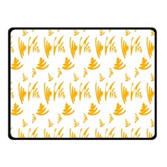 Zig-zag-lines Double Sided Fleece Blanket (small)  by nateshop