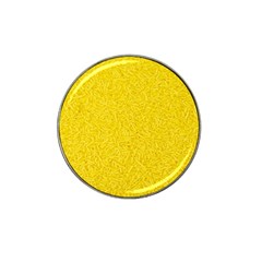 Bright Yellow Crunchy Sprinkles Hat Clip Ball Marker (4 Pack) by nateshop