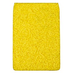 Bright Yellow Crunchy Sprinkles Removable Flap Cover (l) by nateshop