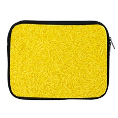 Bright Yellow Crunchy Sprinkles Apple Ipad 2/3/4 Zipper Cases by nateshop