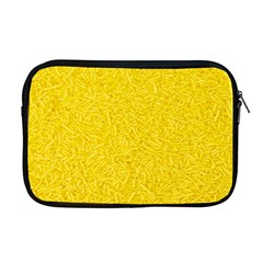 Bright Yellow Crunchy Sprinkles Apple Macbook Pro 17  Zipper Case by nateshop