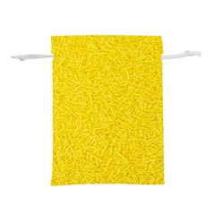 Bright Yellow Crunchy Sprinkles Lightweight Drawstring Pouch (m) by nateshop