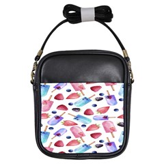 Ice Cream - Stowbery Girls Sling Bag by nateshop