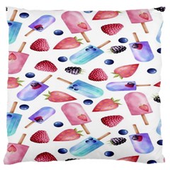 Ice Cream - Stowbery Large Cushion Case (one Side) by nateshop