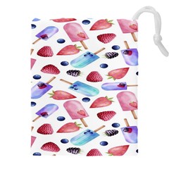 Ice Cream - Stowbery Drawstring Pouch (5xl) by nateshop