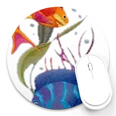 Im Fourth Dimension Colour 74 Round Mousepads by imanmulyana