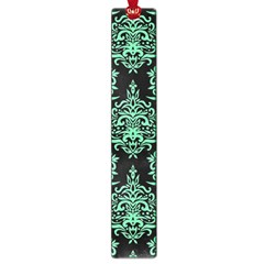 Black And Neon Ornament Damask Vintage Large Book Marks by ConteMonfrey