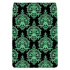 Black And Neon Ornament Damask Vintage Removable Flap Cover (s) by ConteMonfrey