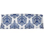 Blue And White Ornament Damask Vintage Body Pillow Case (Dakimakura) Body Pillow Case