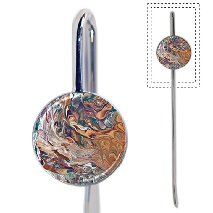 Abstract ammonite I Book Mark