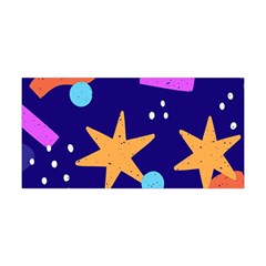 Star Abstract Pattern Wallpaper Yoga Headband by Wegoenart