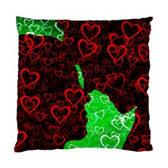 Few Love Heart Hearts Romance Standard Cushion Case (Two Sides)