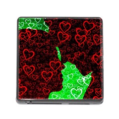 Few Love Heart Hearts Romance Memory Card Reader (Square 5 Slot)