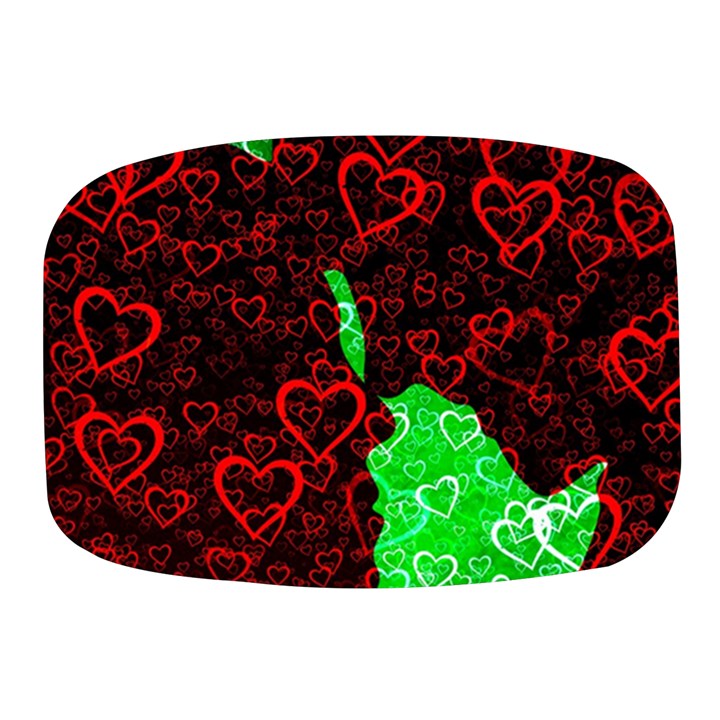 Few Love Heart Hearts Romance Mini Square Pill Box