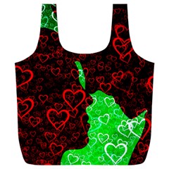 Few Love Heart Hearts Romance Full Print Recycle Bag (XXL)