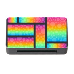 Background Colorful Abstract Memory Card Reader With Cf by Wegoenart