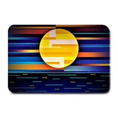 Background Abstract Horizon Plate Mats