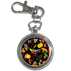 Pumpkin Fall Autumn Pattern Key Chain Watches by Wegoenart