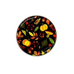 Pumpkin Fall Autumn Pattern Hat Clip Ball Marker (10 Pack) by Wegoenart