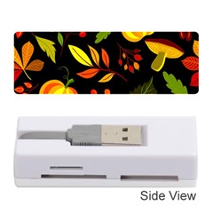 Pumpkin Fall Autumn Pattern Memory Card Reader (stick) by Wegoenart