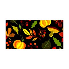 Pumpkin Fall Autumn Pattern Yoga Headband by Wegoenart