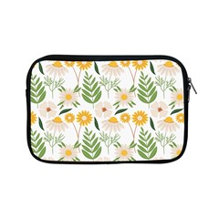 Flower White Pattern Floral Nature Apple Ipad Mini Zipper Cases by Wegoenart