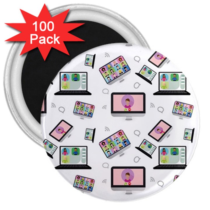 Computer Technology Communication 3  Magnets (100 pack)