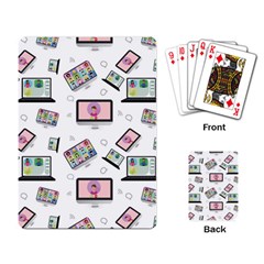 Computer Technology Communication Playing Cards Single Design (rectangle) by Wegoenart