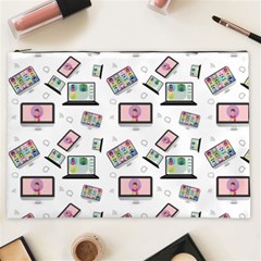 Computer Technology Communication Cosmetic Bag (xxl) by Wegoenart