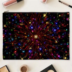 Abstract Background Star Wallpaper Cosmetic Bag (xxxl) by Wegoenart