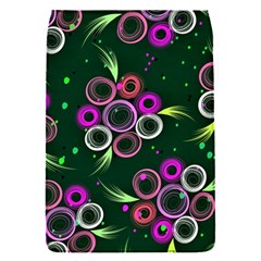 Floral Pattern Non Seamless Flower Removable Flap Cover (S)