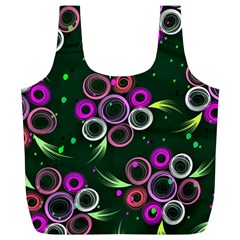 Floral Pattern Non Seamless Flower Full Print Recycle Bag (xl) by Wegoenart