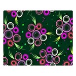 Floral Pattern Non Seamless Flower Double Sided Flano Blanket (Large)  80 x60  Blanket Front