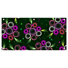 Floral Pattern Non Seamless Flower Banner And Sign 4  X 2  by Wegoenart