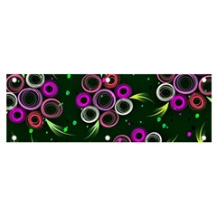 Floral Pattern Non Seamless Flower Banner And Sign 6  X 2  by Wegoenart