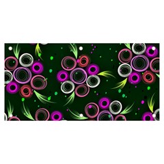 Floral Pattern Non Seamless Flower Banner And Sign 6  X 3  by Wegoenart