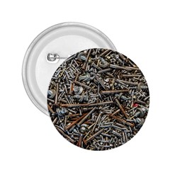 Screws Scrap Metal Rusted Screw Art 2.25  Buttons