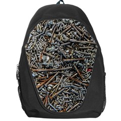 Screws Scrap Metal Rusted Screw Art Backpack Bag by Wegoenart