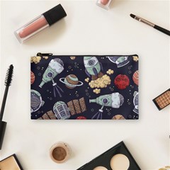 Hand-drawn-pattern-space-elements-collection Cosmetic Bag (small) by Jancukart