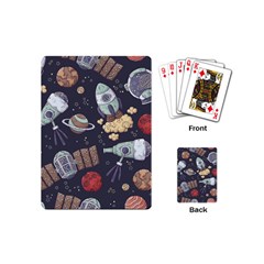 Hand-drawn-pattern-space-elements-collection Playing Cards Single Design (mini)