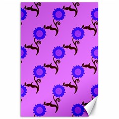 Illustration Flower Floral Design Pattern Canvas 20  X 30  by Ravend