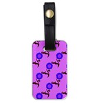 Illustration Flower Floral Design Pattern Luggage Tag (one side) Front