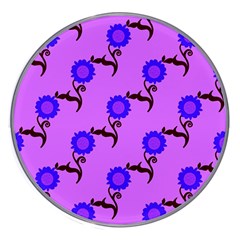 Illustration Flower Floral Design Pattern Wireless Charger by Ravend